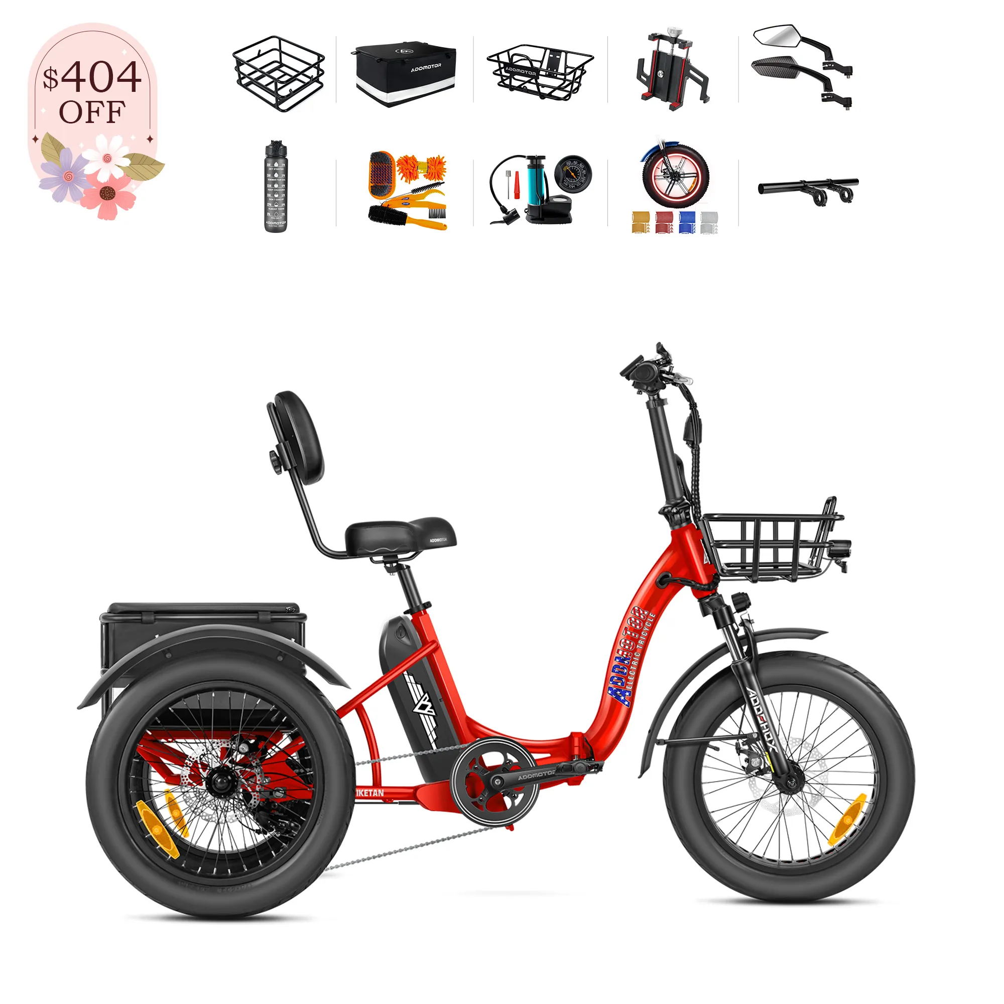Triketan M-330F Folding eTrike